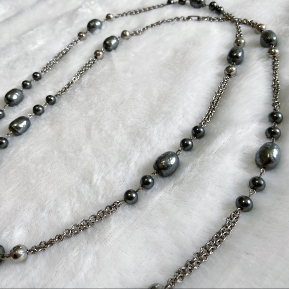 Vintage Very Long Beaded Necklace - Picture 4 of 4